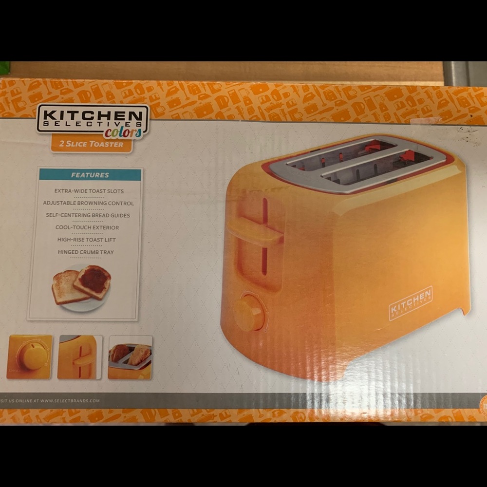 BRAND NEW!! 2 slice toaster